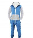 Men's Blue Onesie Pajama Playsuit