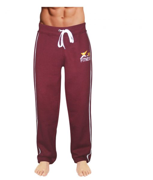 Maroon running pants