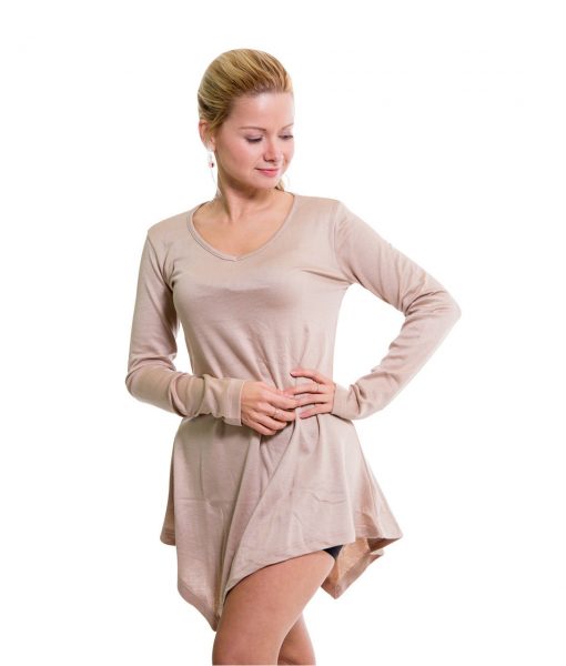 beige tunic