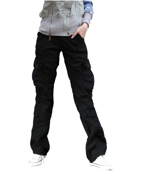 black casual trouser