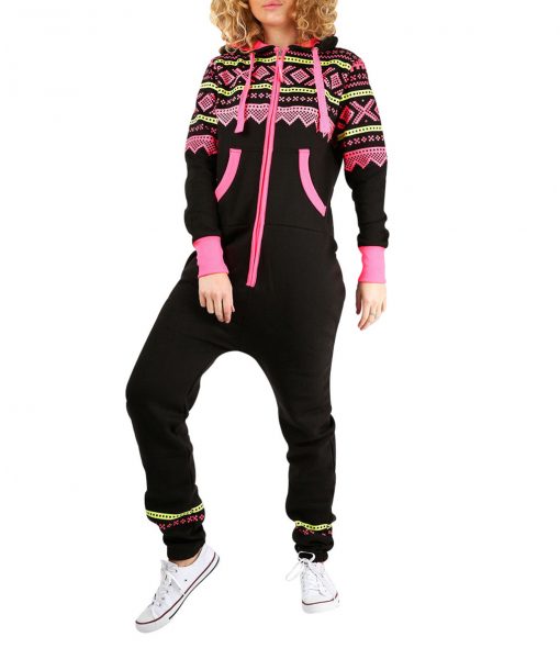 black pink hoodie