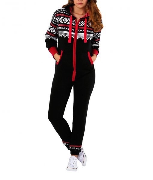 black red hoodie