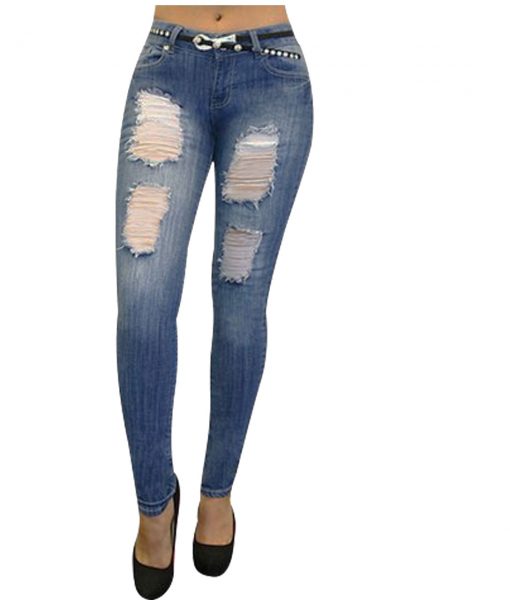 blue casual jeans