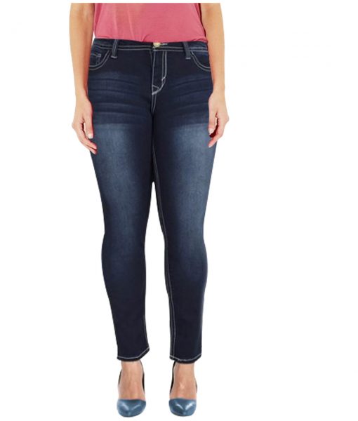 blue denim jeans