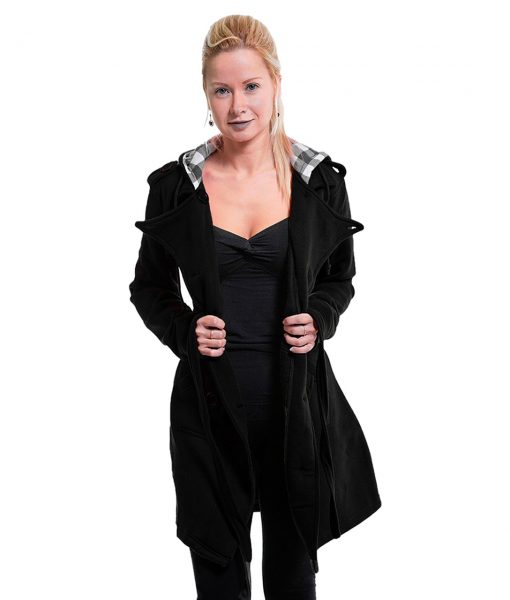 sleeve button coat