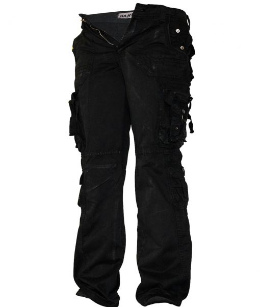 slim black trouser