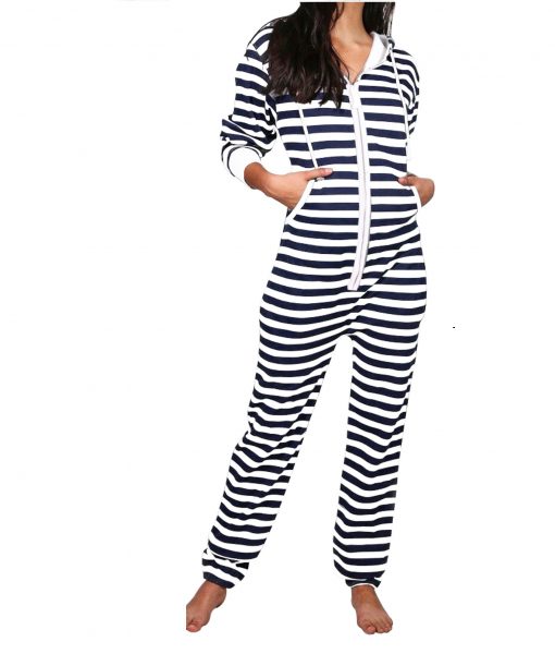 Lady-Thin-NaVY-White-Stripes