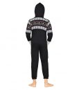 Santa Claus Black Onesie