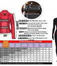 size chart Women Leather jacket